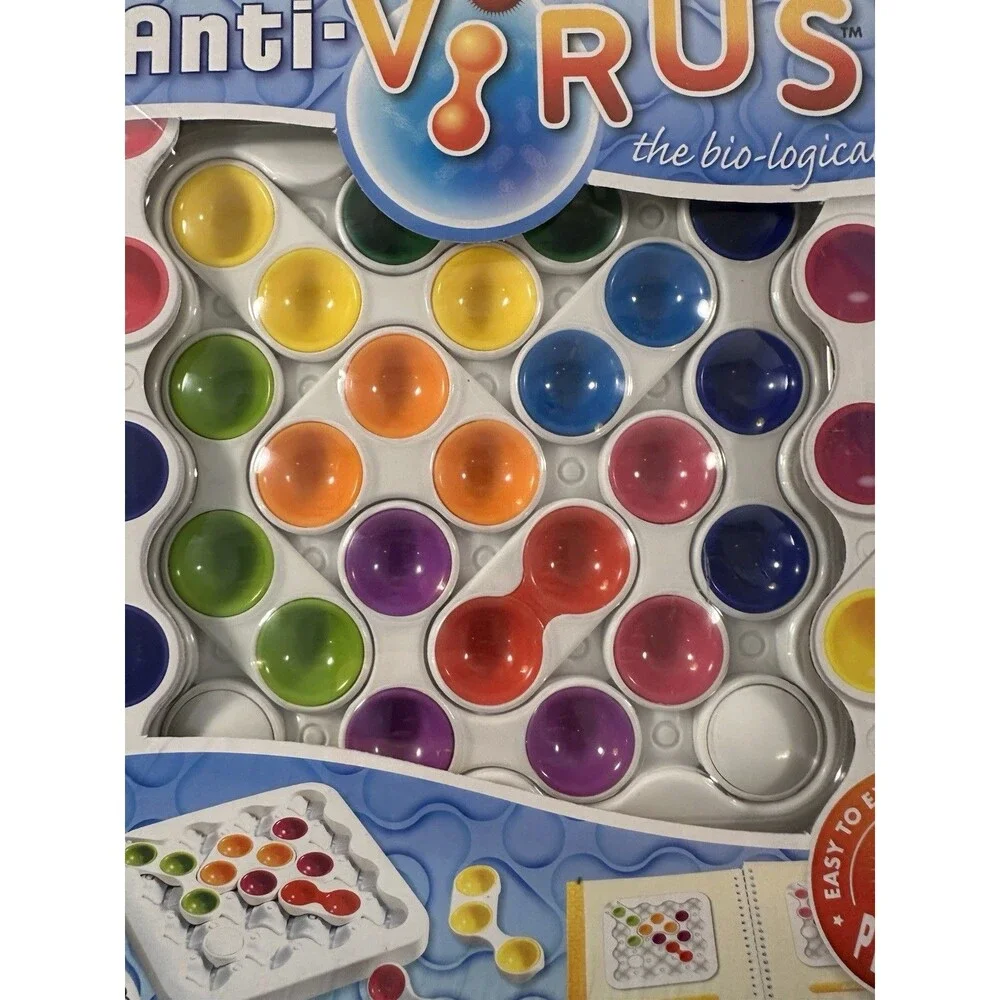 Anti-Virus Bio-Logical Smart Games IQ Brainteaser 1+ Players 2011 Sealed